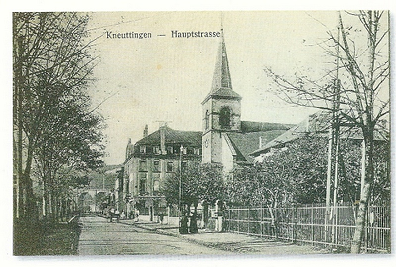 Knutange en 1915
